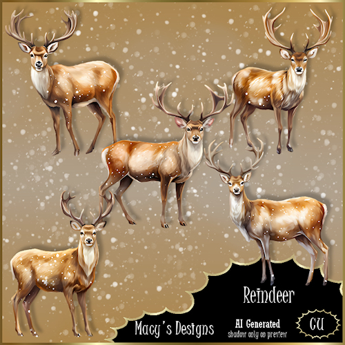 AI - Reindeer - Click Image to Close